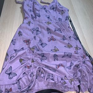 Purple dress from prettylittlething size 4